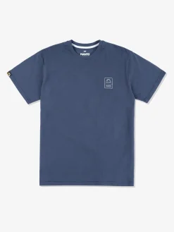 MANTO t-shirt PULSE marineblau