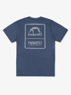 MANTO t-shirt PULSE marineblau