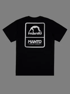 MANTO t-shirt PULSE schwarz