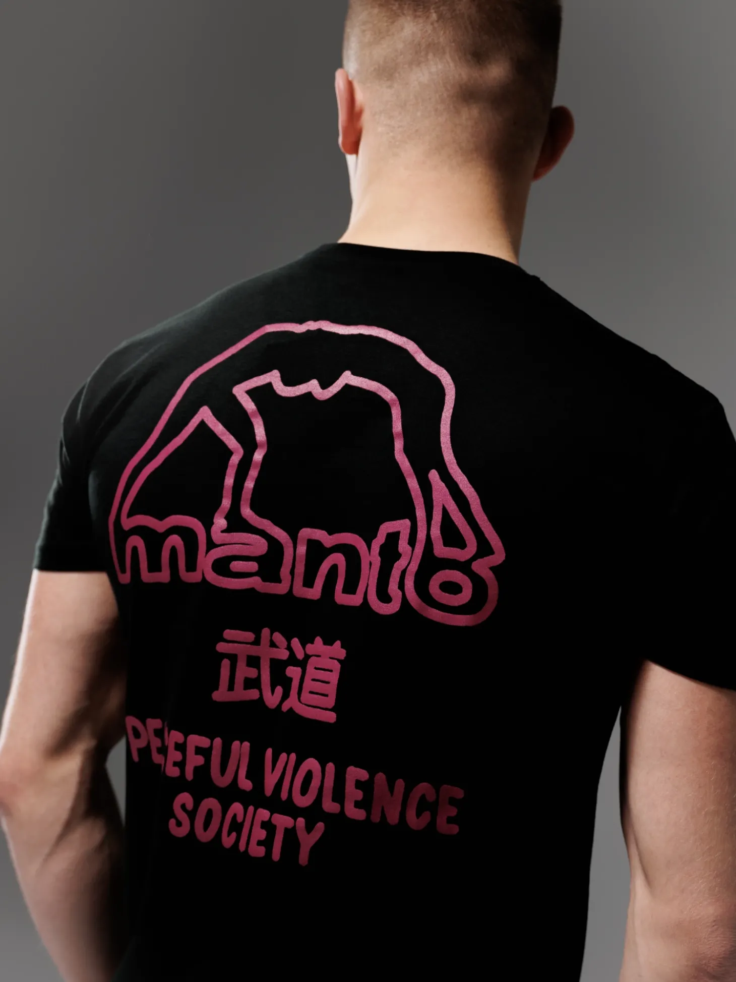 MANTO t-shirt SOCIETY 25 black onyx