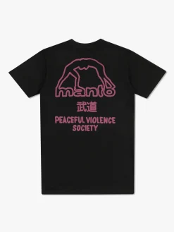 MANTO t-shirt SOCIETY 25 black onyx