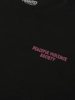 MANTO t-shirt SOCIETY 25 black onyx
