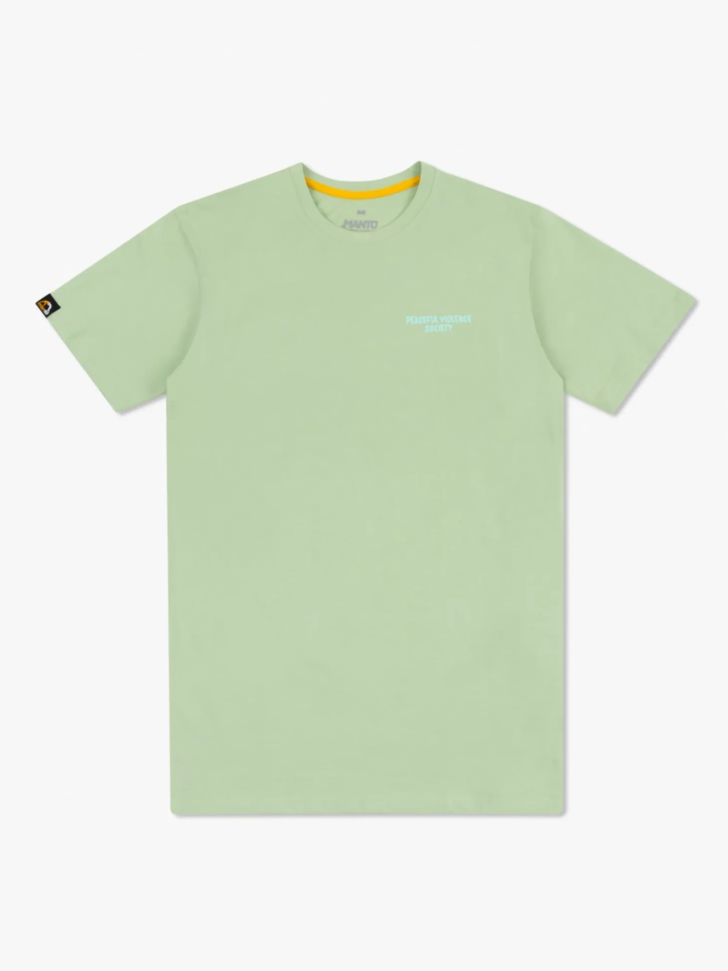 MANTO t-shirt SOCIETY 25 lime