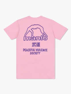 MANTO t-shirt SOCIETY 25 pink