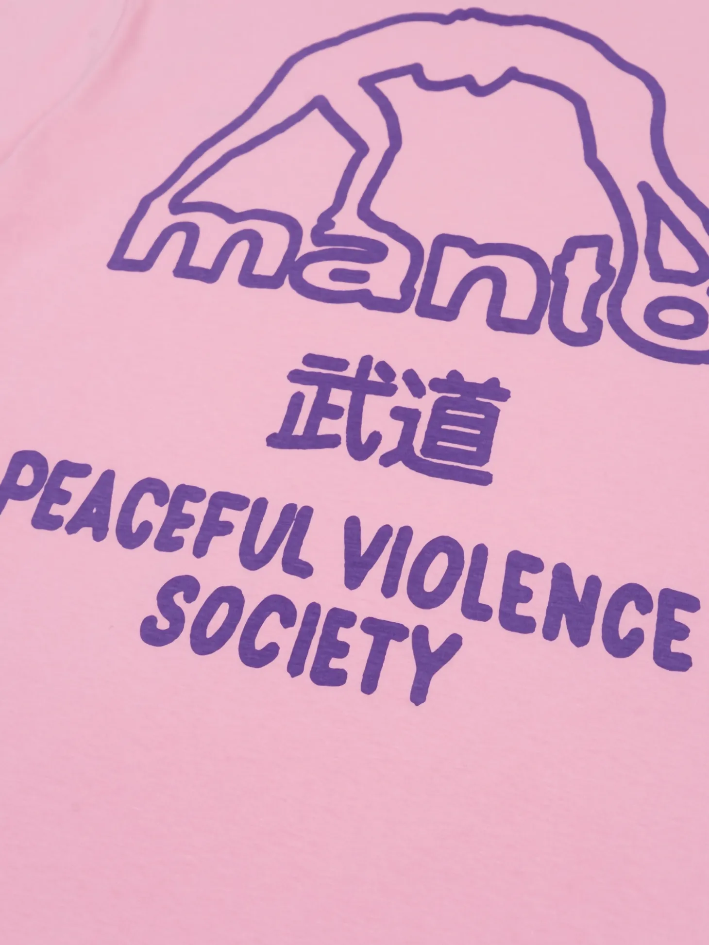 MANTO t-shirt SOCIETY 25 pink