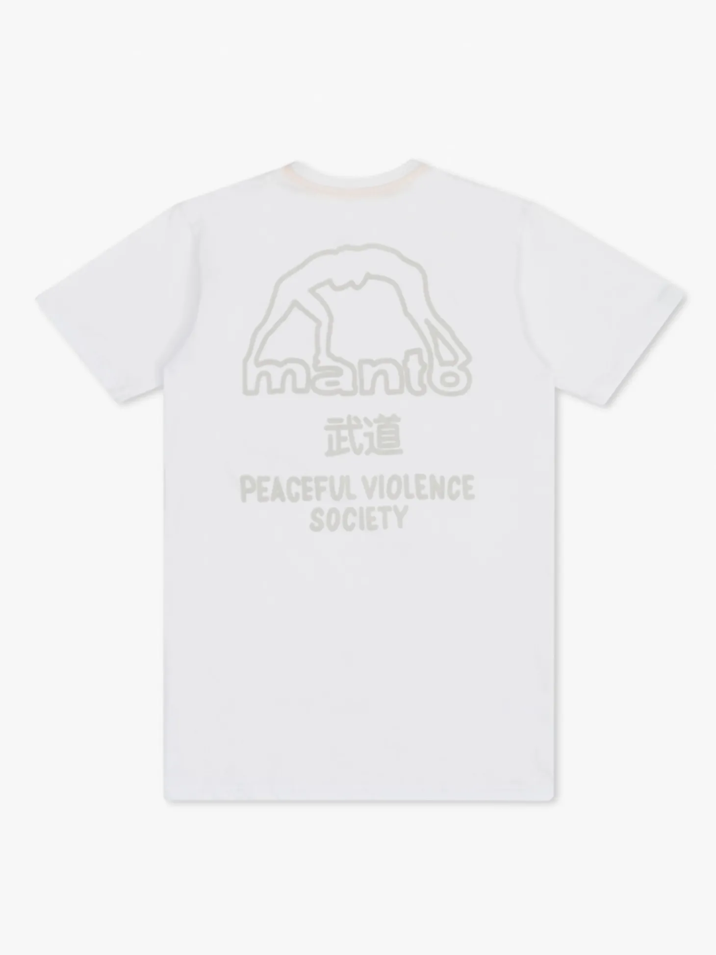 MANTO t-shirt SOCIETY 25 white