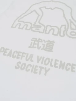 MANTO t-shirt SOCIETY 25 white