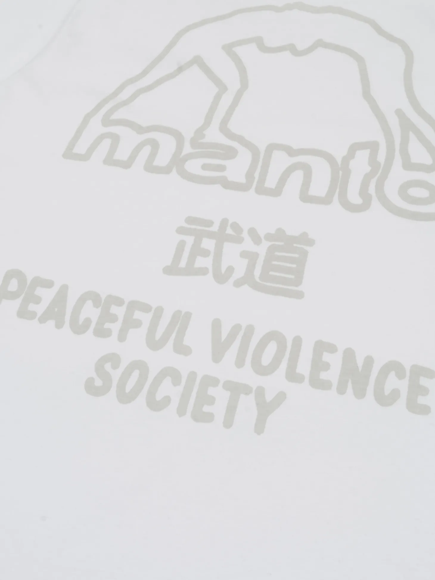 MANTO t-shirt SOCIETY 25 white