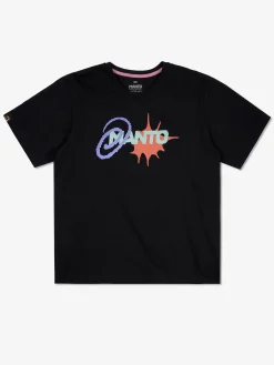 MANTO t-shirt SPLASH  OVERSIZE   schwarz