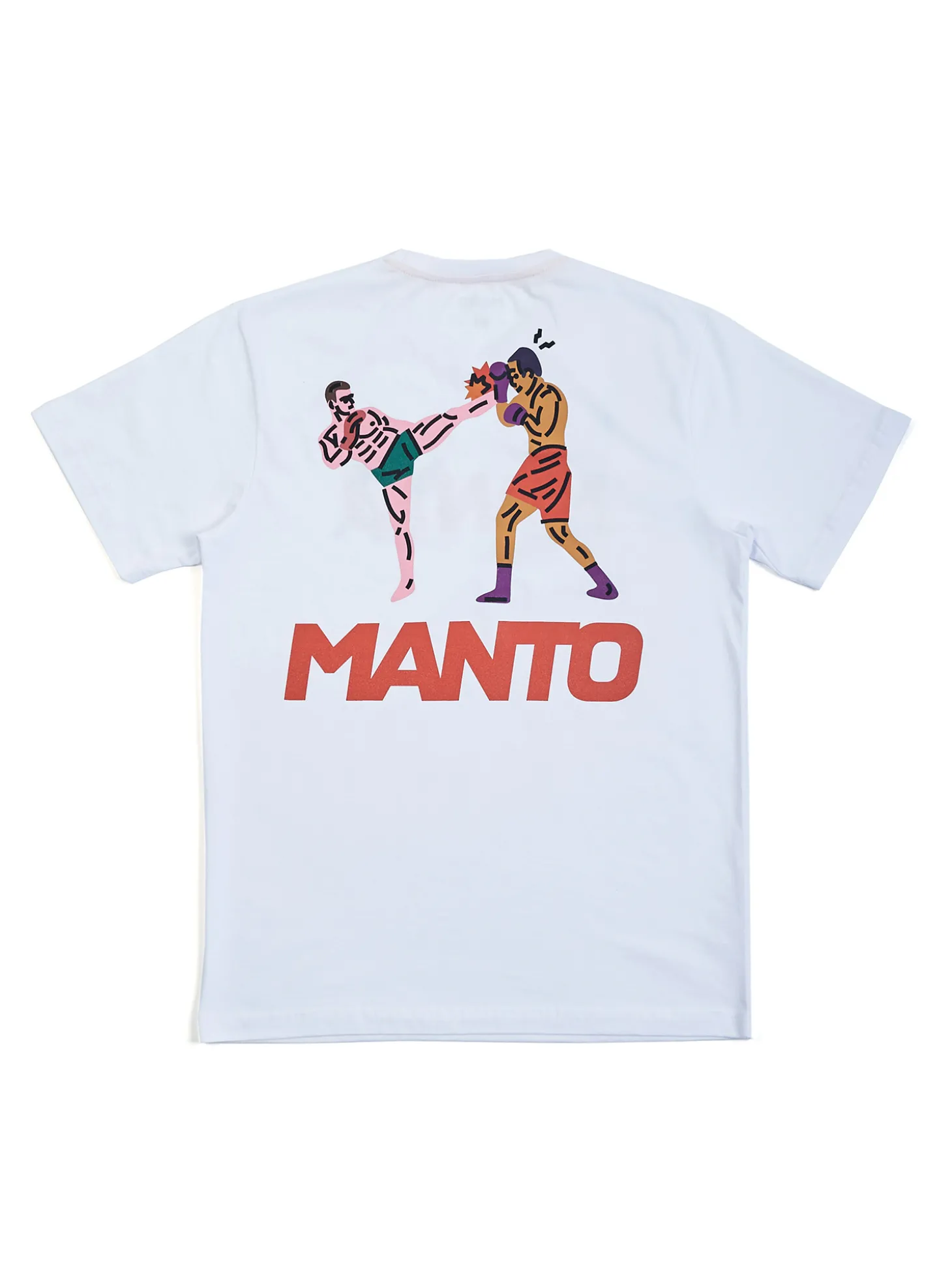 MANTO t-shirt STRIKE GYM 2.0 weiss