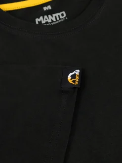 MANTO t-shirt SUPPLY onyx schwarz