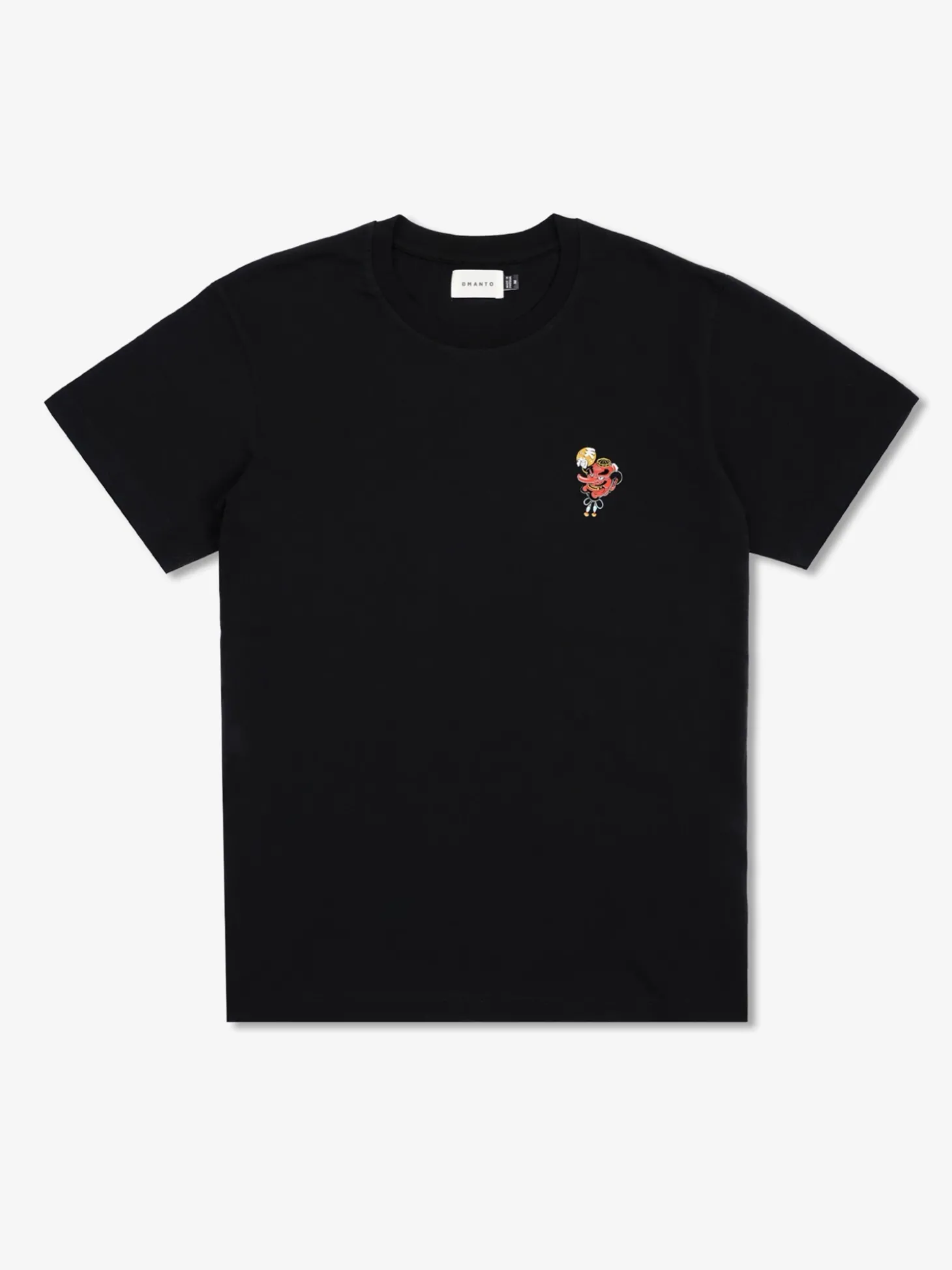 MANTO t-shirt TENGU schwarz