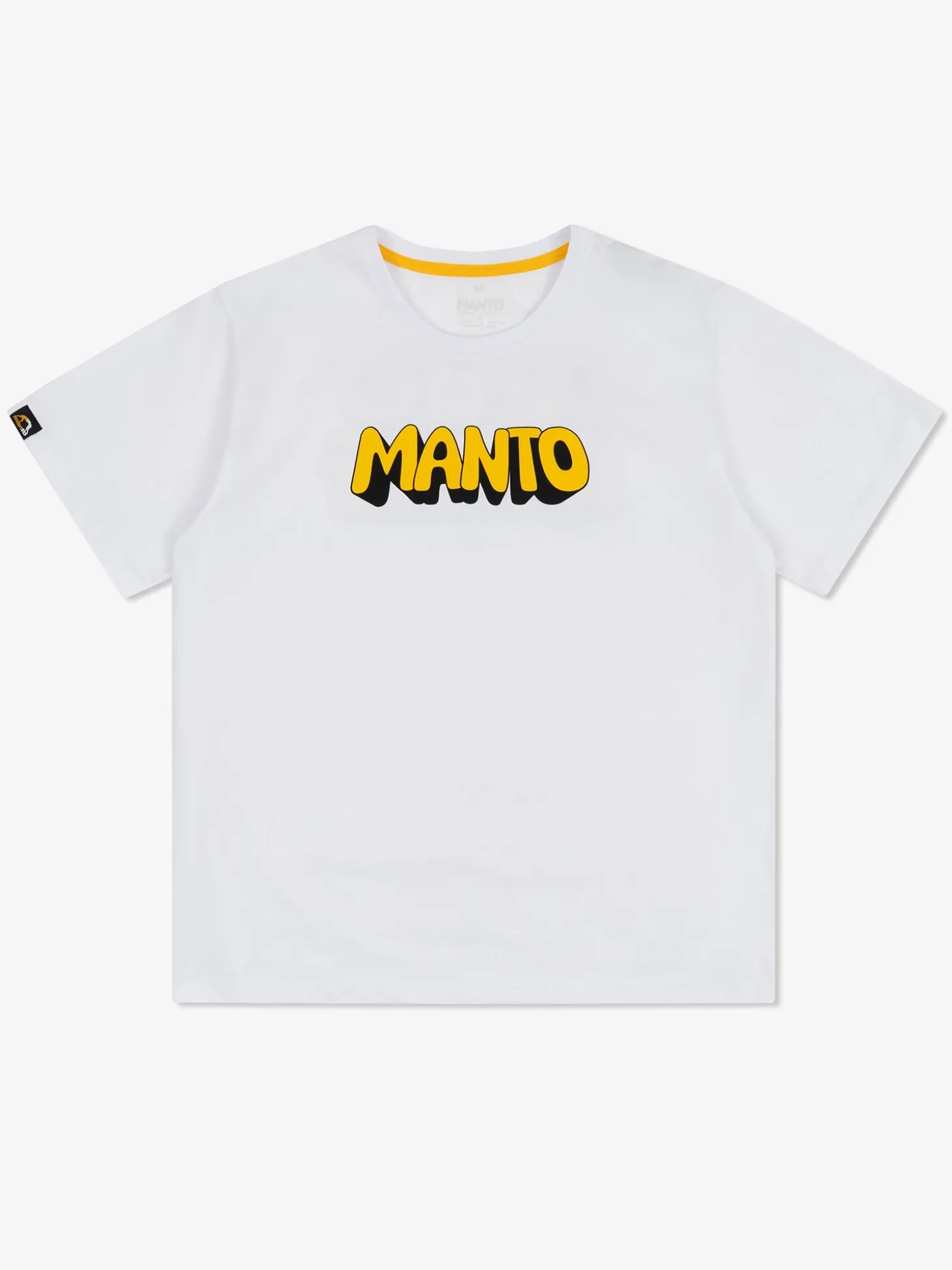 MANTO t-shirt THICKO OVERSIZE weiss
