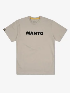 MANTO t-shirt TIGER`S TAIL beige