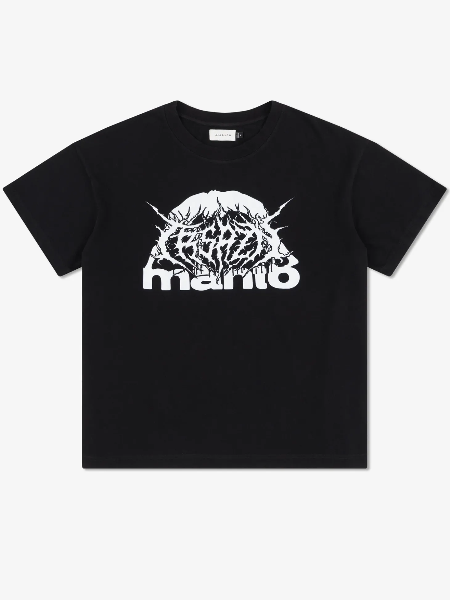 MANTO t-shirt TREASURE ZONE OVERSIZE schwarz