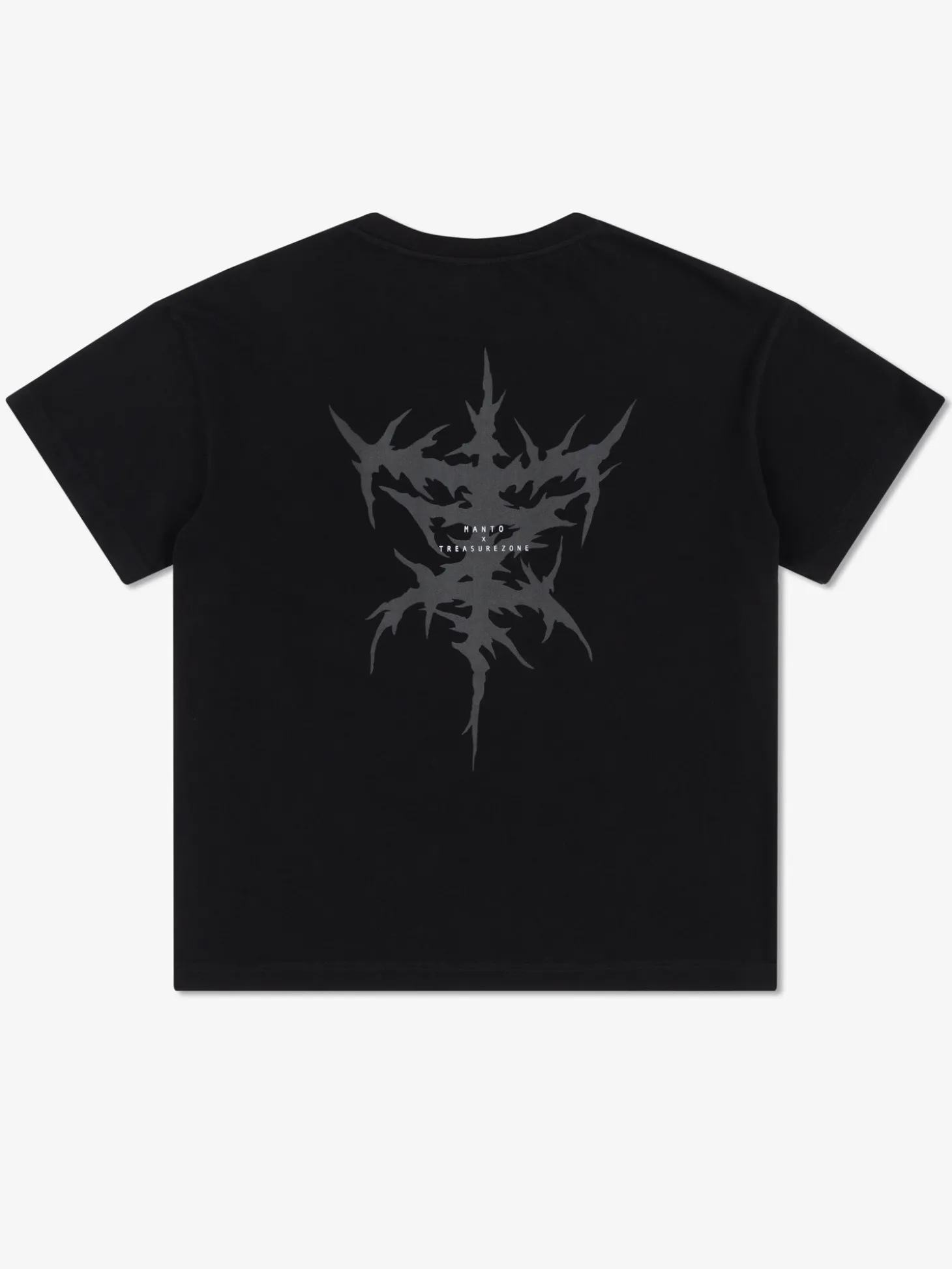 MANTO t-shirt TREASURE ZONE OVERSIZE schwarz