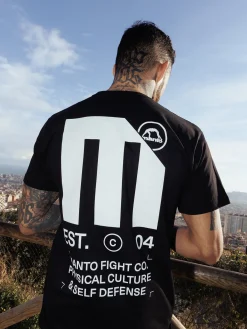 MANTO t-shirt ULTRA schwarz