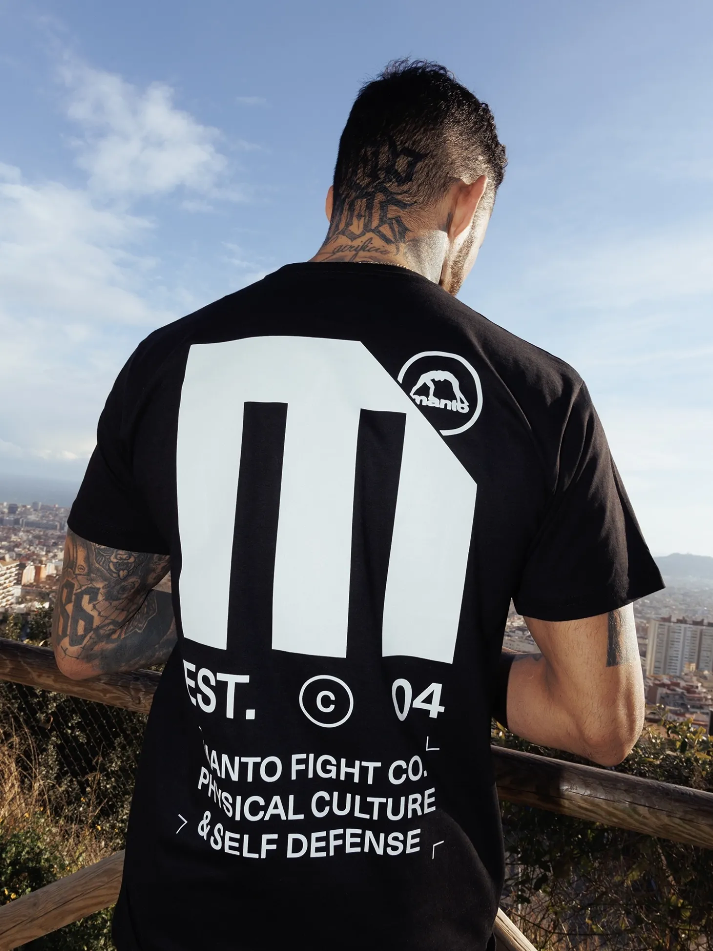 MANTO t-shirt ULTRA schwarz