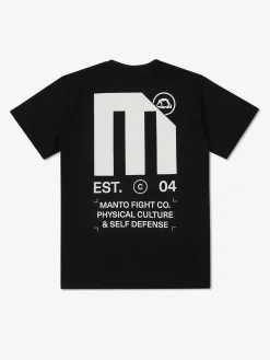 MANTO t-shirt ULTRA schwarz