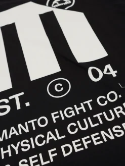 MANTO t-shirt ULTRA schwarz