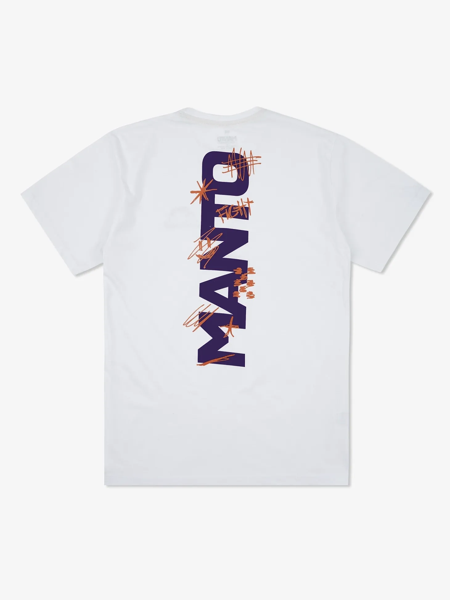 MANTO t-shirt VERTICAL weiss