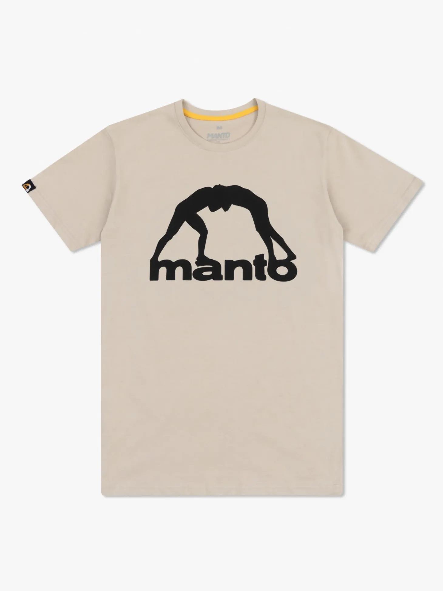 MANTO t-shirt VIBE 25 beige-black