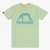 MANTO t-shirt VIBE 25 mint green-azure