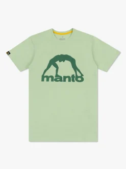 MANTO t-shirt VIBE 25 mint green-green