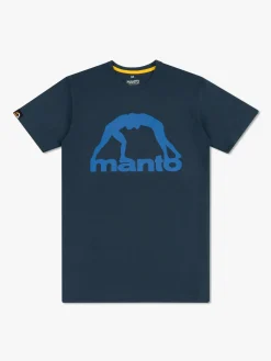 MANTO t-shirt VIBE 25 navy blue-blue