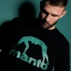 MANTO t-shirt VIBE 25 schwarz-grun