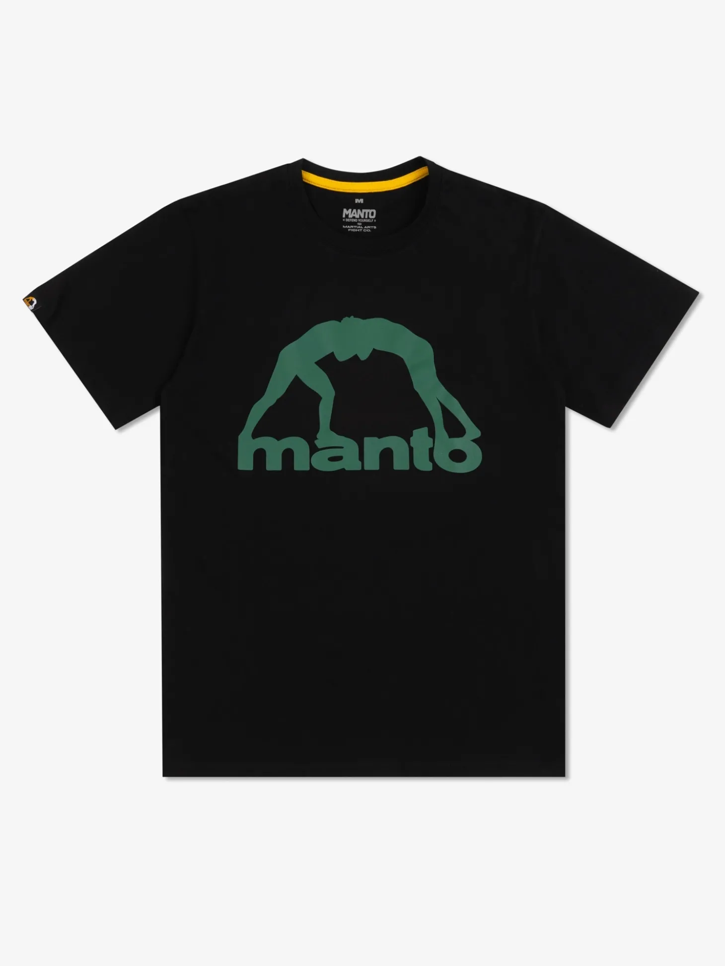 MANTO t-shirt VIBE 25 schwarz-grun
