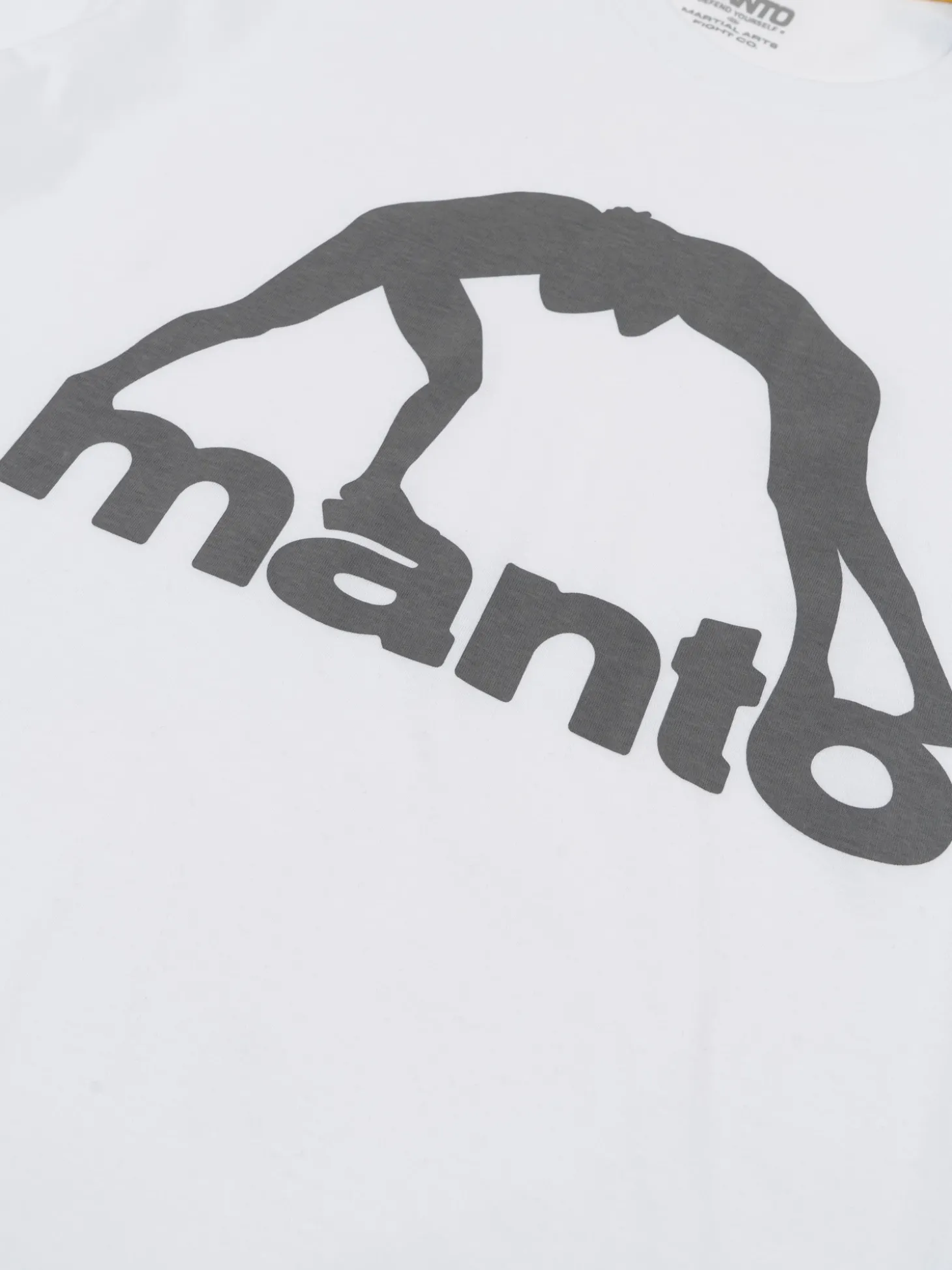 MANTO t-shirt VIBE 25 weiss-grau