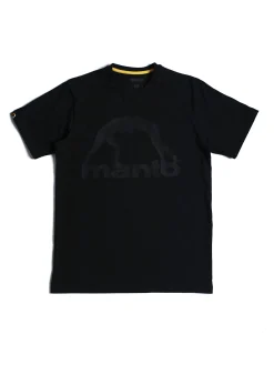 MANTO t-shirt VIBE BLACKOUT schwarz