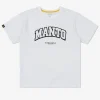 MANTO t-shirt WARSZAWA OVERSIZE  weiss