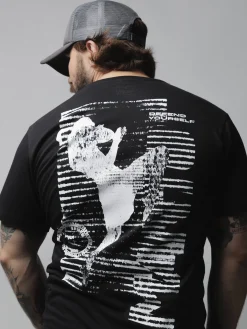 MANTO t-shirt XERO schwarz
