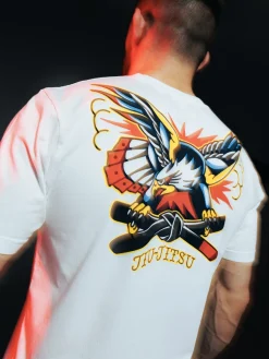 MANTO x Panku t-shirt EAGLE weiss