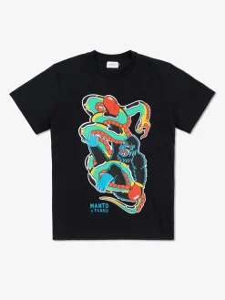 MANTO x Panku t-shirt STRUGGLE schwarz