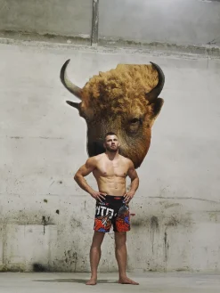 MANTO x Yauhen Abu fight shorts ONI
