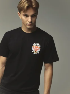 MANTO x Yauhen Abu t-shirt ONI schwarz