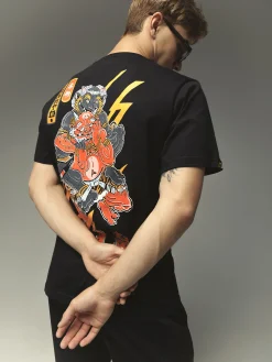 MANTO x Yauhen Abu t-shirt ONI schwarz