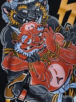 MANTO x Yauhen Abu t-shirt ONI schwarz